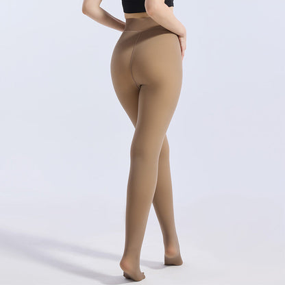 VRCÔMFY Fleece-Lined Leggings for Women - Winter Warm Thick Tights & Opaque Pantyhose