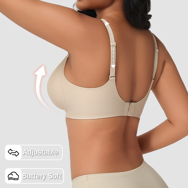 VRCOMFY All-Day Wireless Push-Up Bra For Total Comfort And Support (SEB)