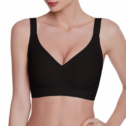 VRCÔMFY Women Wirefree Bras Full Coverage No Underwire Everyday Bras（OZB)